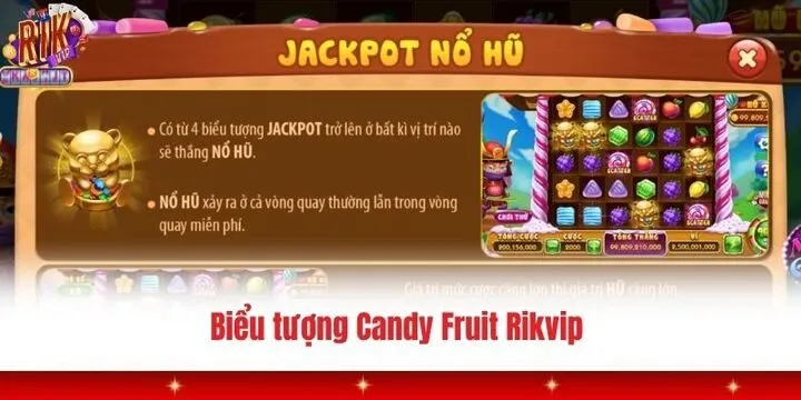 Hướng dẫn tham gia trò chơi Candy Fruit Rikvip dễ dàng 