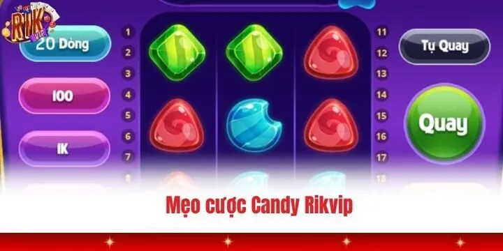 Bí kíp điều chỉnh dòng cược Candy Rikvip tối ưu lợi nhuận