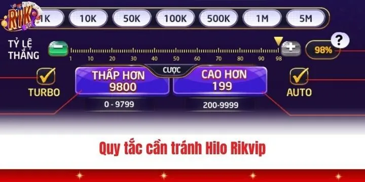 Cách đặt cược Hilo Rikvip chuẩn xác cho người mới