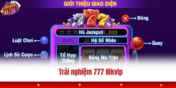 Trải nghiệm 777 Rikvip phong cách Las Vegas